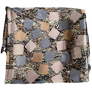 Vintage Mademoiselle Scarf Pastel Print